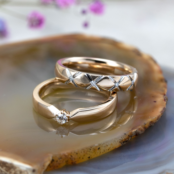 Wedding Gold Rings WED-56