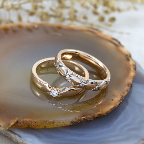 Wedding Gold Rings WED-56