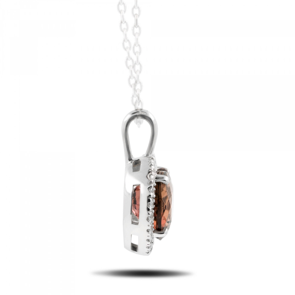 White gold pendant 