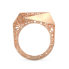 Spider Web Rose Gold Ring