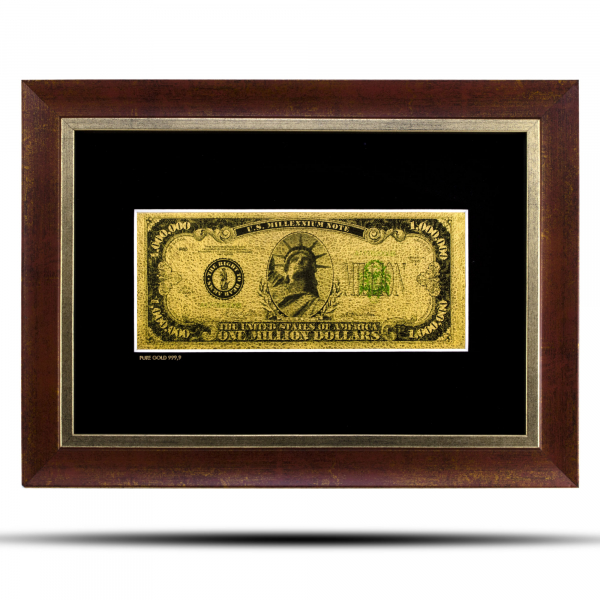 Engraving  1 000 000 Dollars