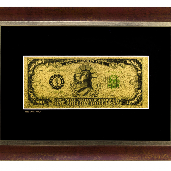 Engraving  1 000 000 Dollars