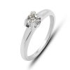 White Gold Ring With Diamond