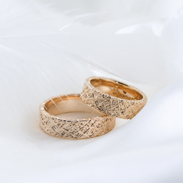 Wedding Gold Rings WED10-01