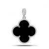 Silver Pendant With Onyx