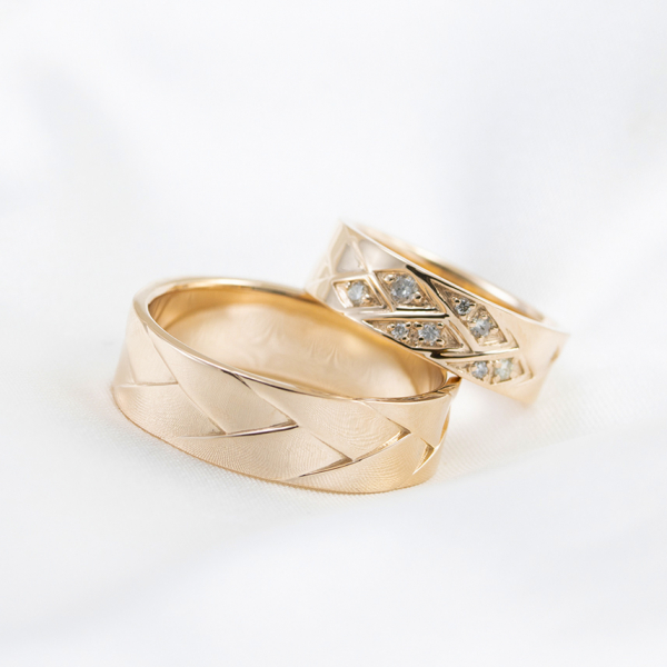 Wedding Gold Rings WED-23