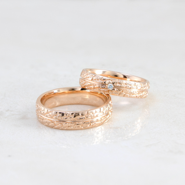 Wedding Gold Rings WED-27