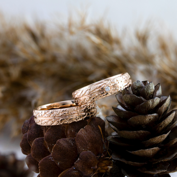 Wedding Gold Rings WED-27