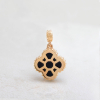 Pedant Mini Clover With Onyx