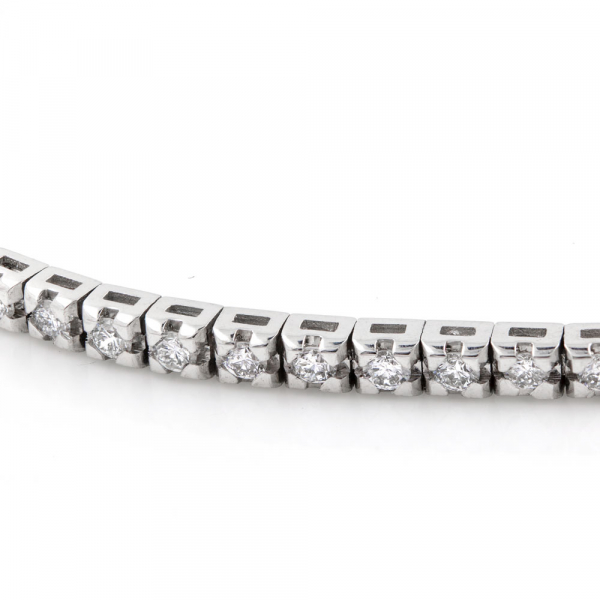 Bracelet With Diamonds 17cm