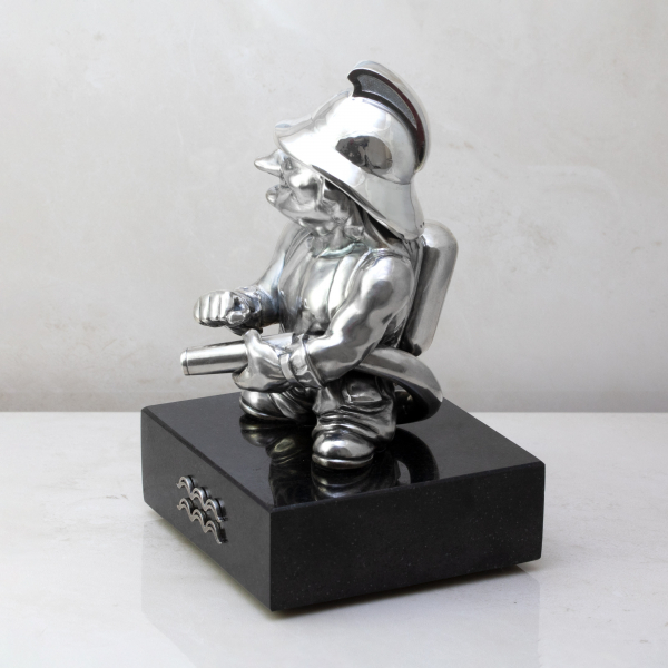 Silver Statuette Aquarius