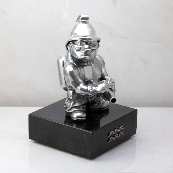 Silver Statuette Aquarius