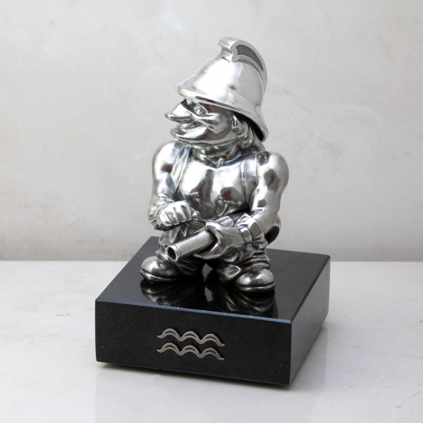 Silver Statuette Aquarius