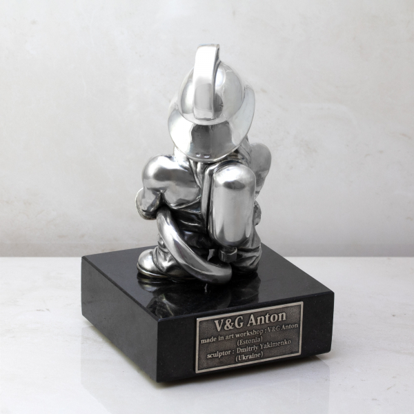 Silver Statuette Aquarius