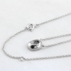 Silver Necklace Coffee 
