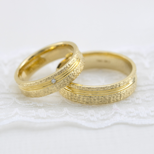 Wedding Gold Rings WED-35