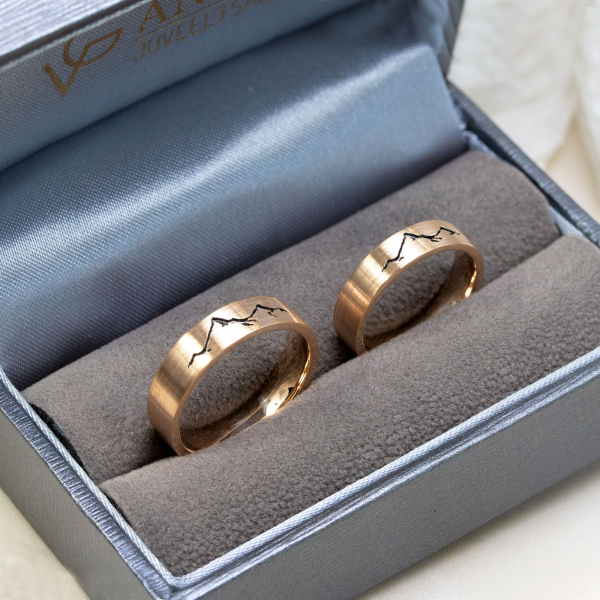 Wedding Gold Rings WED-42