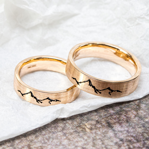 Wedding Gold Rings WED-42
